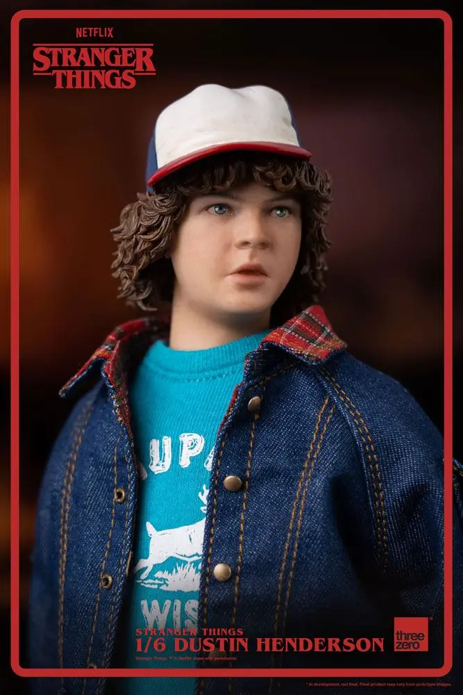 Stranger Things 1/6 Dustin Henderson akciófigura 23 cm termékfotó