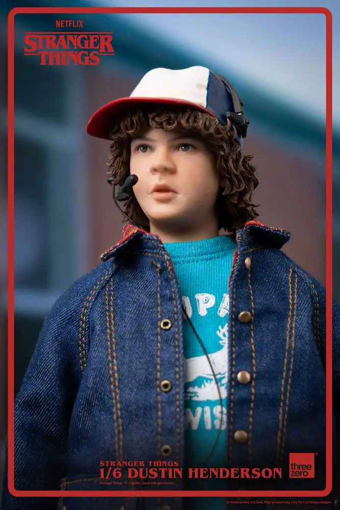 Stranger Things 1/6 Dustin Henderson akciófigura 23 cm termékfotó
