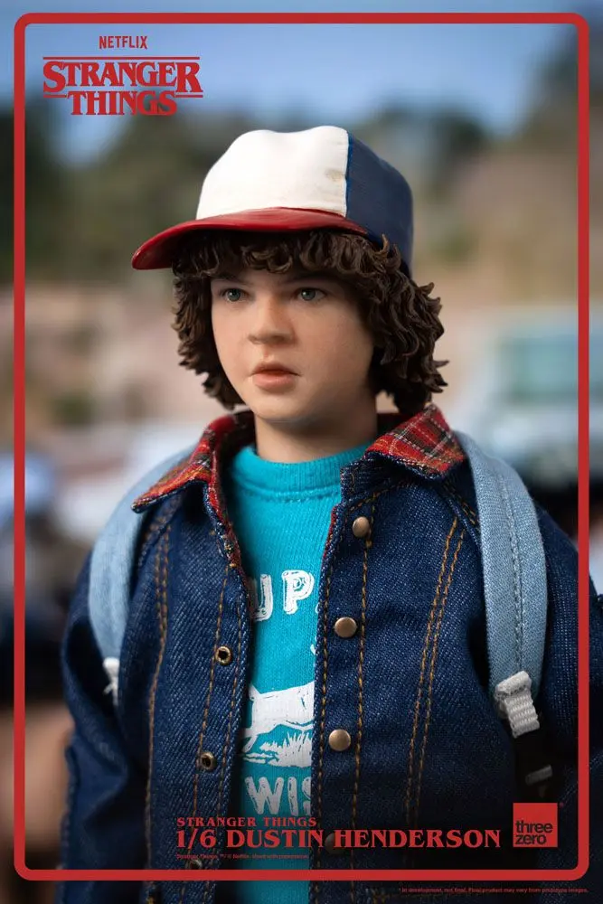 Stranger Things 1/6 Dustin Henderson akciófigura 23 cm termékfotó