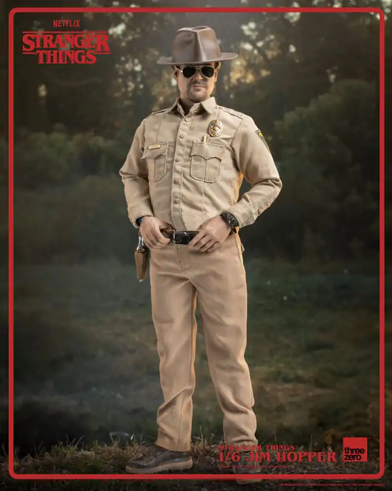 Stranger Things 1/6 Jim Hopper (Season 1) akciófigura 32 cm termékfotó