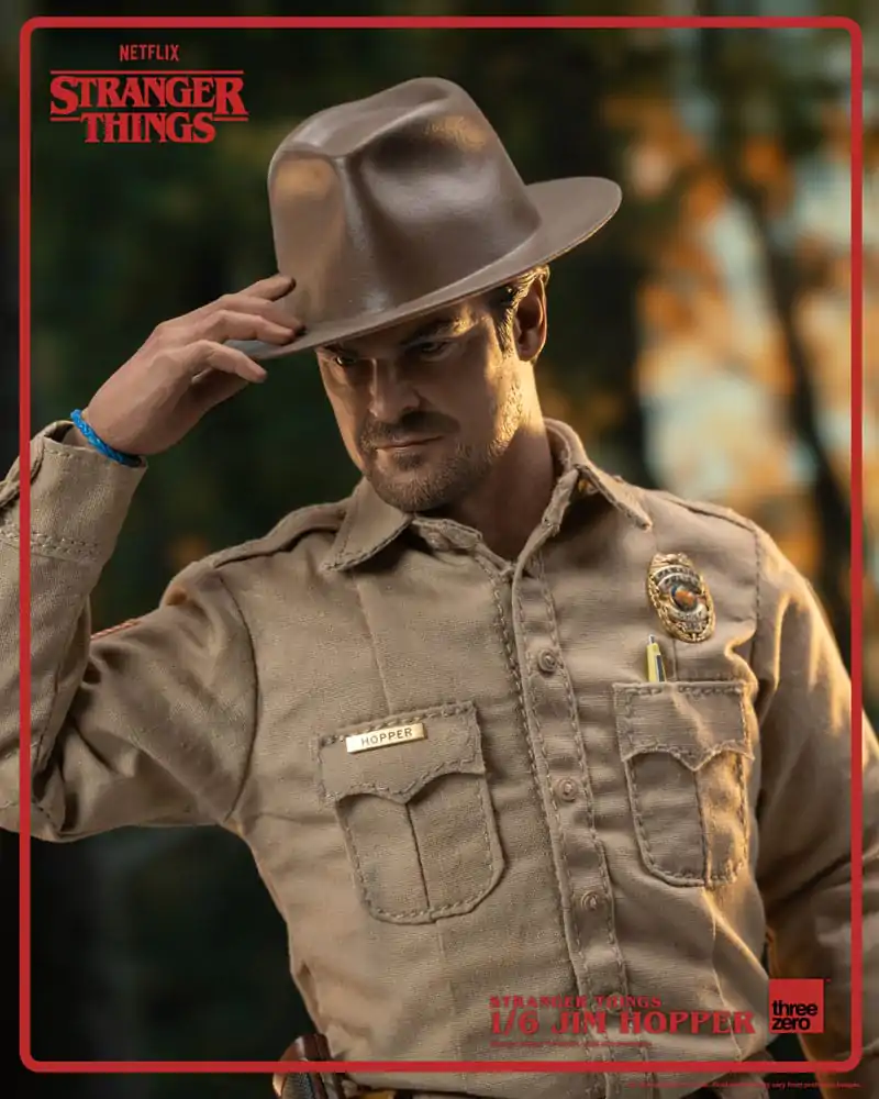Stranger Things 1/6 Jim Hopper (Season 1) akciófigura 32 cm termékfotó