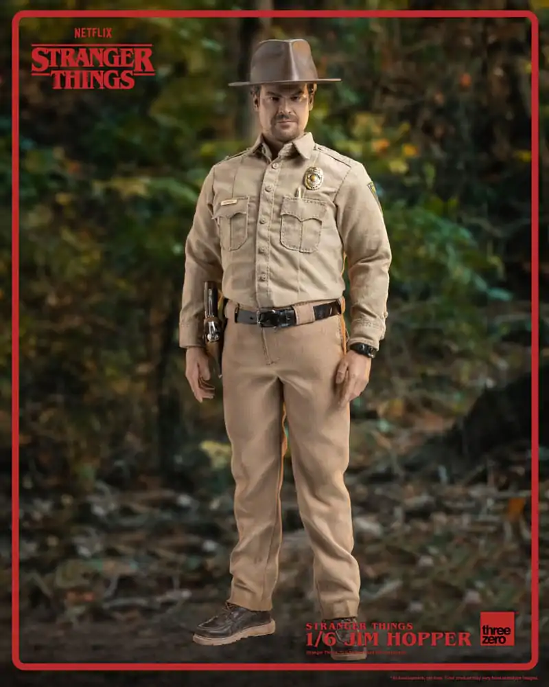 Stranger Things 1/6 Jim Hopper (Season 1) akciófigura 32 cm termékfotó