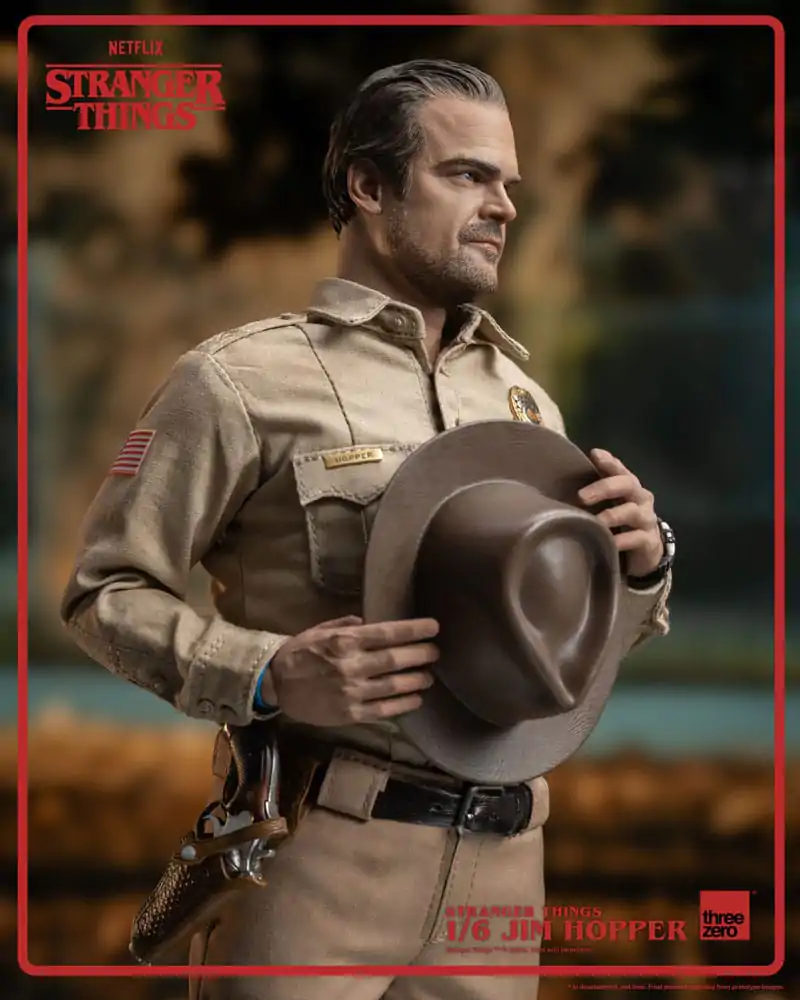 Stranger Things 1/6 Jim Hopper (Season 1) akciófigura 32 cm termékfotó