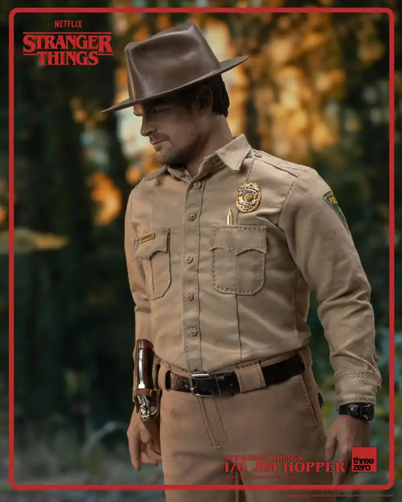 Stranger Things 1/6 Jim Hopper (Season 1) akciófigura 32 cm termékfotó