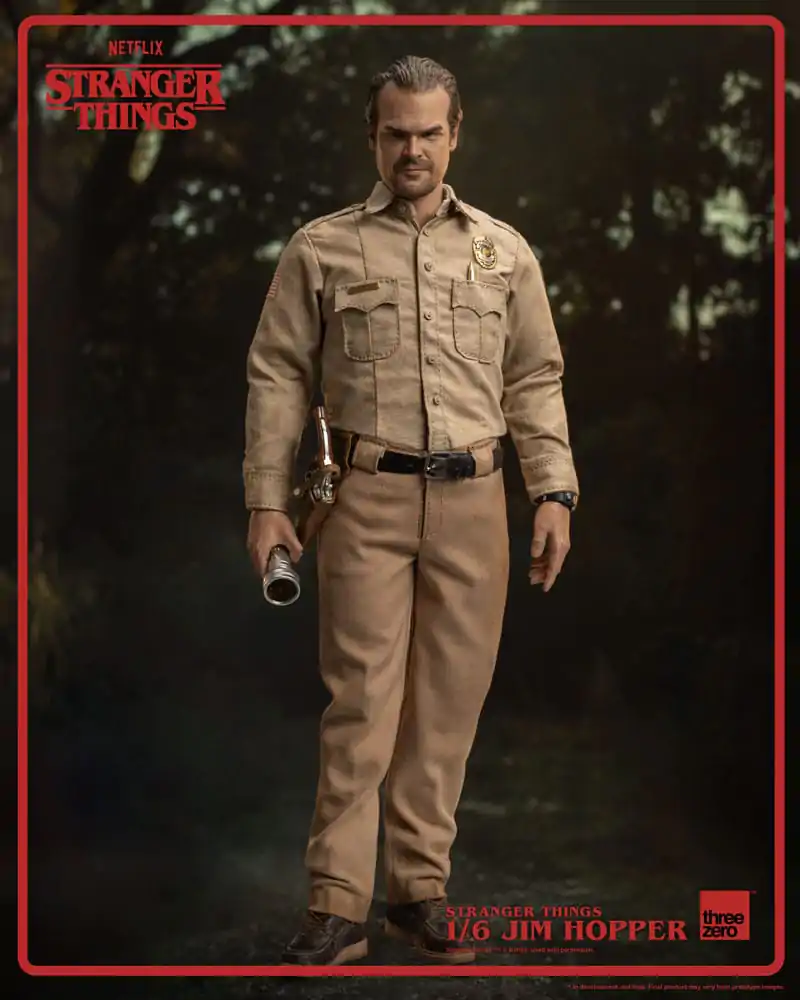 Stranger Things 1/6 Jim Hopper (Season 1) akciófigura 32 cm termékfotó