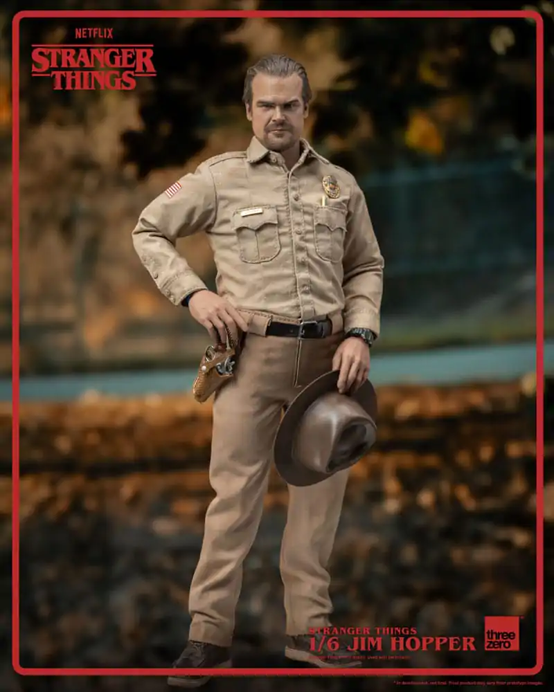 Stranger Things 1/6 Jim Hopper (Season 1) akciófigura 32 cm termékfotó