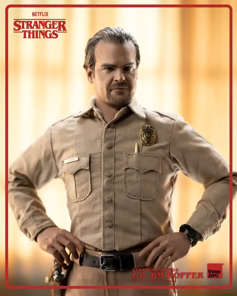 Stranger Things 1/6 Jim Hopper (Season 1) akciófigura 32 cm termékfotó