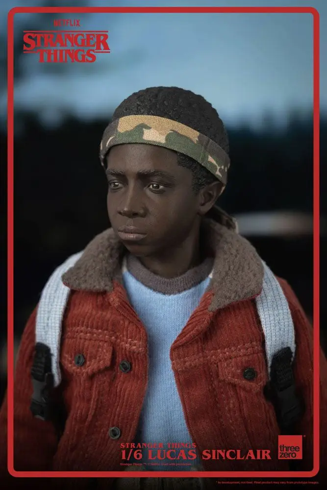 Stranger Things 1/6 Lucas Sinclair akciófigura 23 cm termékfotó