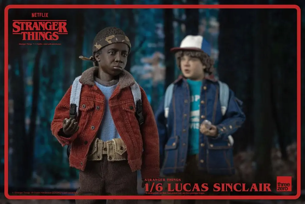 Stranger Things 1/6 Lucas Sinclair akciófigura 23 cm termékfotó