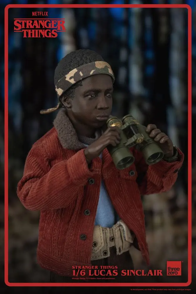 Stranger Things 1/6 Lucas Sinclair akciófigura 23 cm termékfotó