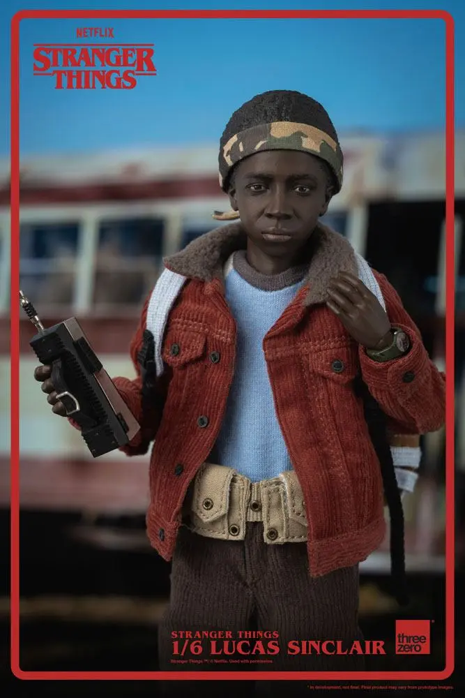 Stranger Things 1/6 Lucas Sinclair akciófigura 23 cm termékfotó