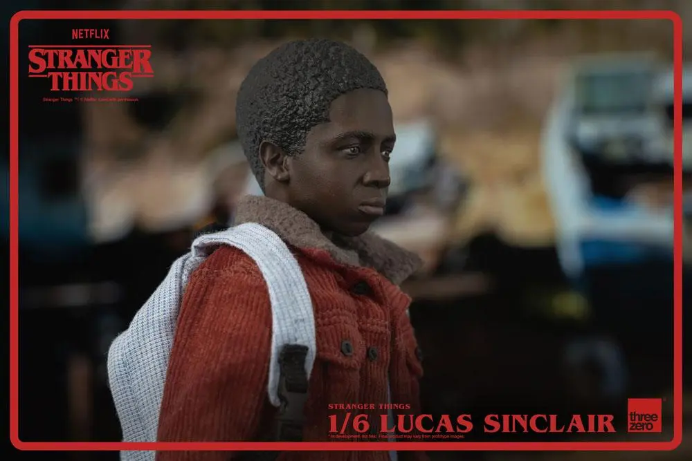 Stranger Things 1/6 Lucas Sinclair akciófigura 23 cm termékfotó