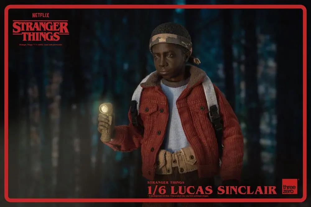 Stranger Things 1/6 Lucas Sinclair akciófigura 23 cm termékfotó