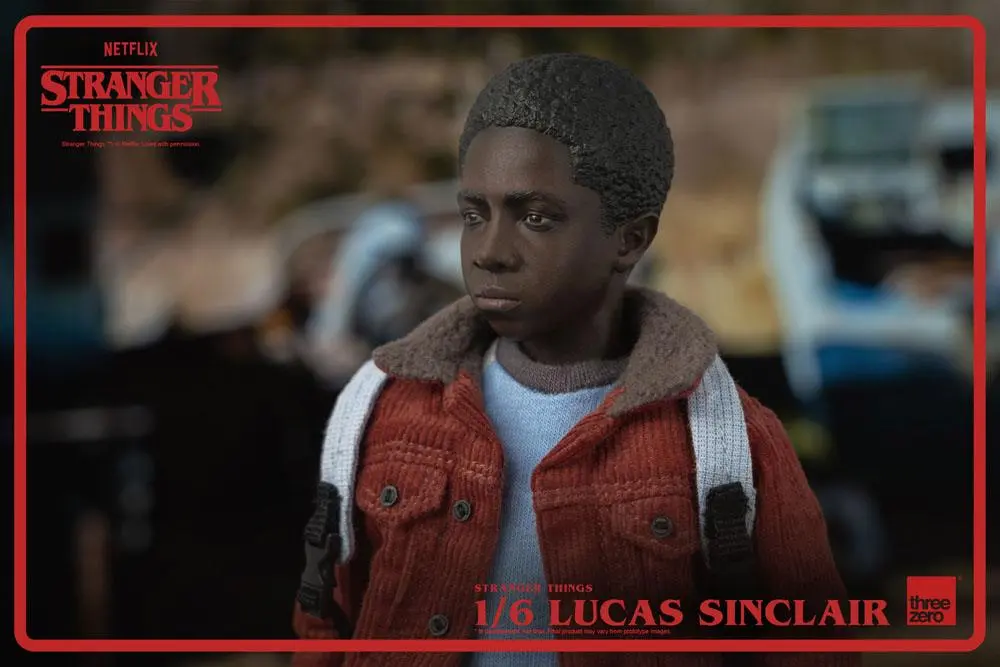 Stranger Things 1/6 Lucas Sinclair akciófigura 23 cm termékfotó