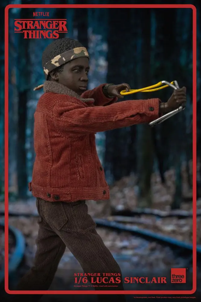 Stranger Things 1/6 Lucas Sinclair akciófigura 23 cm termékfotó