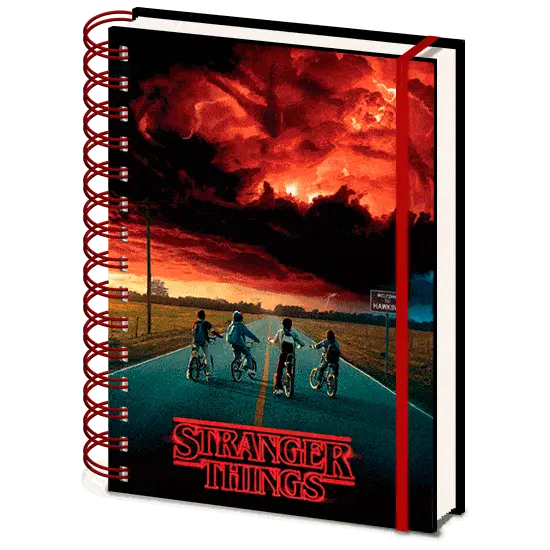 Stranger Things 3d-s borítójú spirálfüzet termékfotó