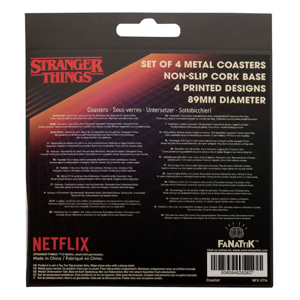 Stranger Things Coaster 4-Pack termékfotó