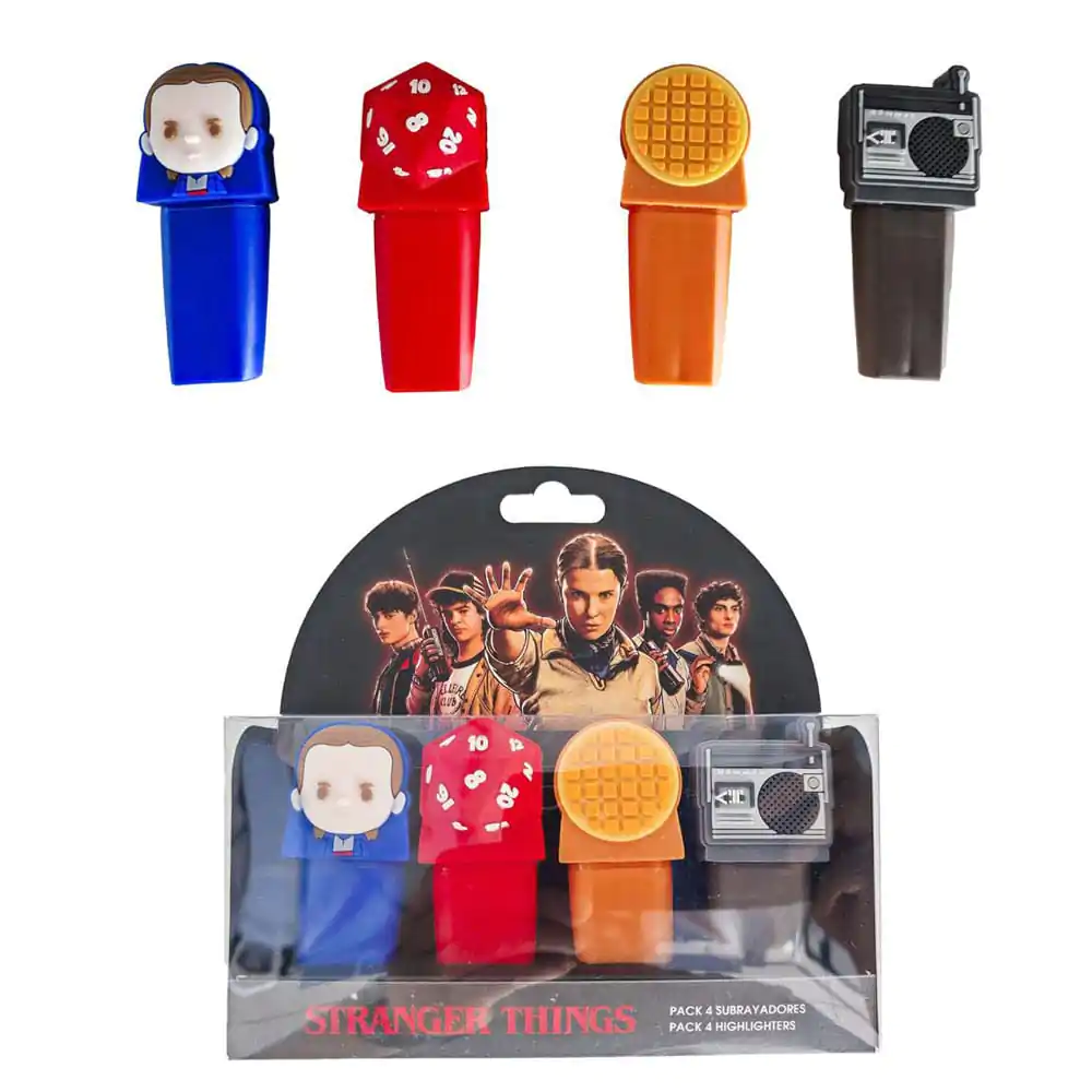 Stranger Things 4 db-os szövegkiemelő csomag termékfotó