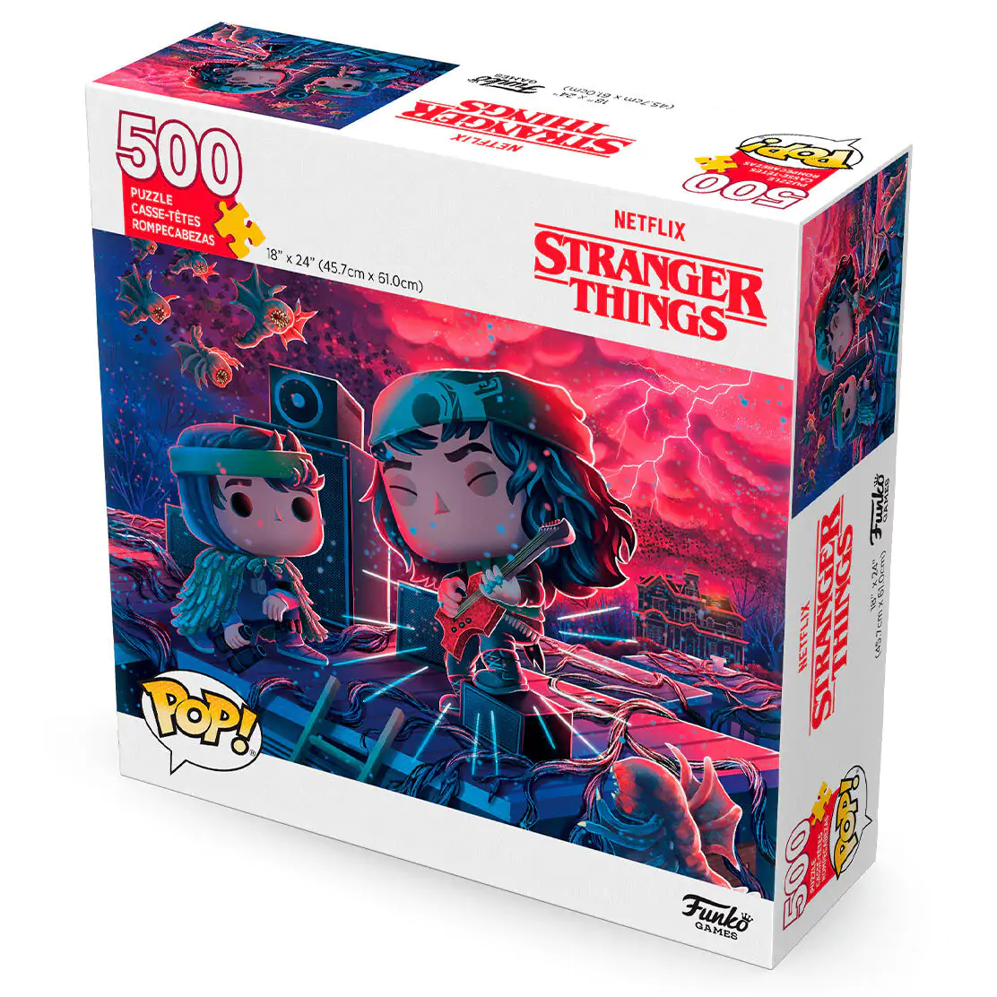 Stranger Things 4 Eddie Guitar puzzle 50db-os termékfotó