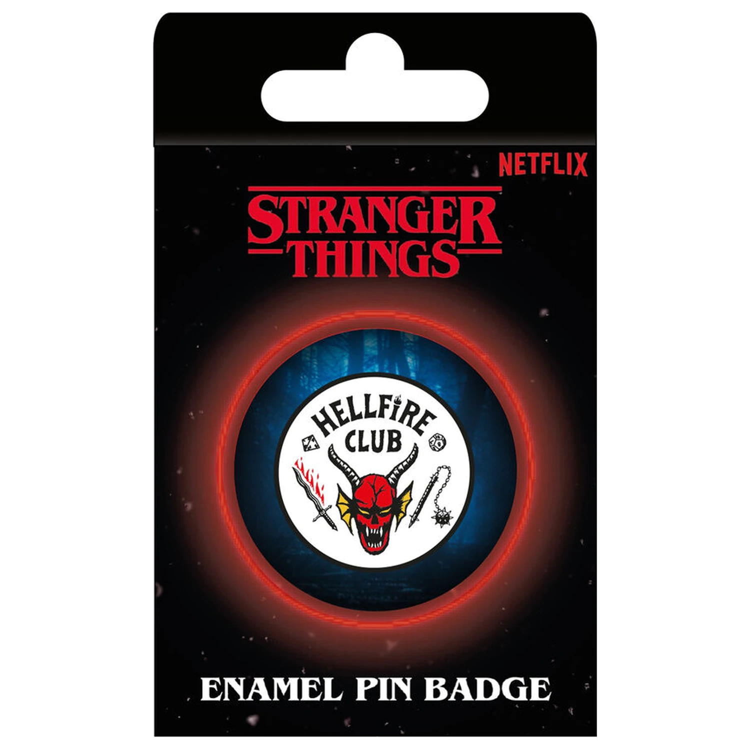 Stranger Things 5 Hellfire Club kitűző termékfotó