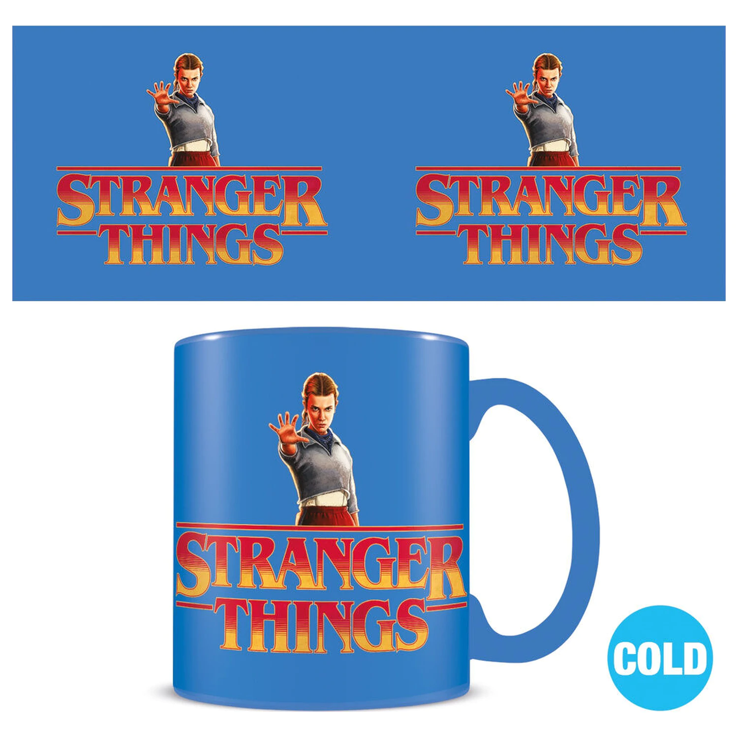 Stranger Things 5 hőre változó bögre termékfotó