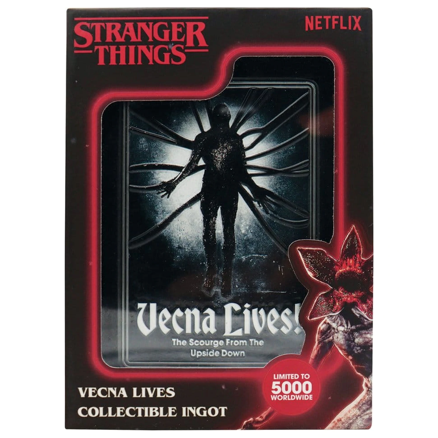 Stranger Things 5 Ingot Vecna Lives Limitált kiadás     termékfotó