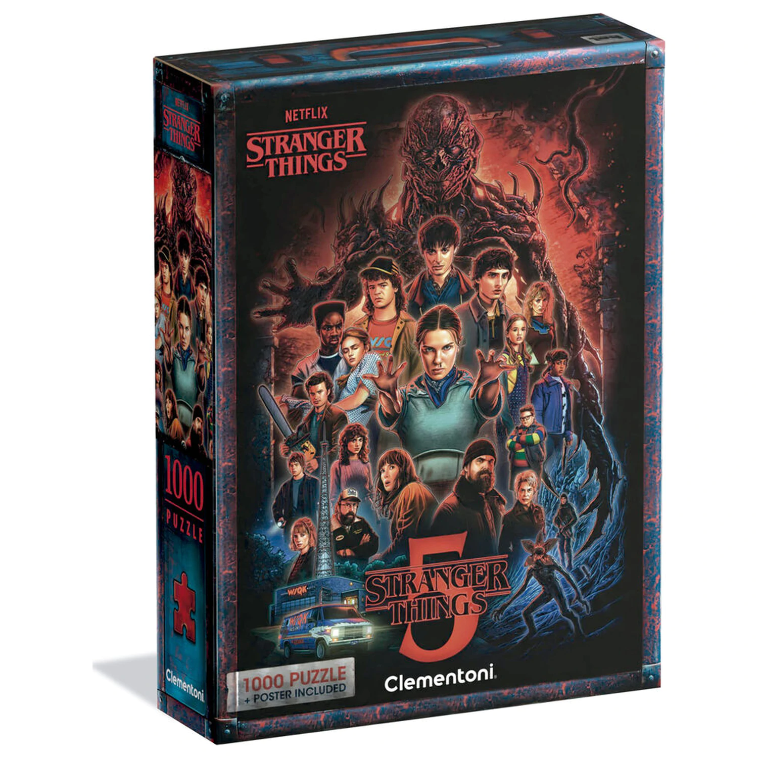 Stranger Things 5 puzzle 1000db-os termékfotó