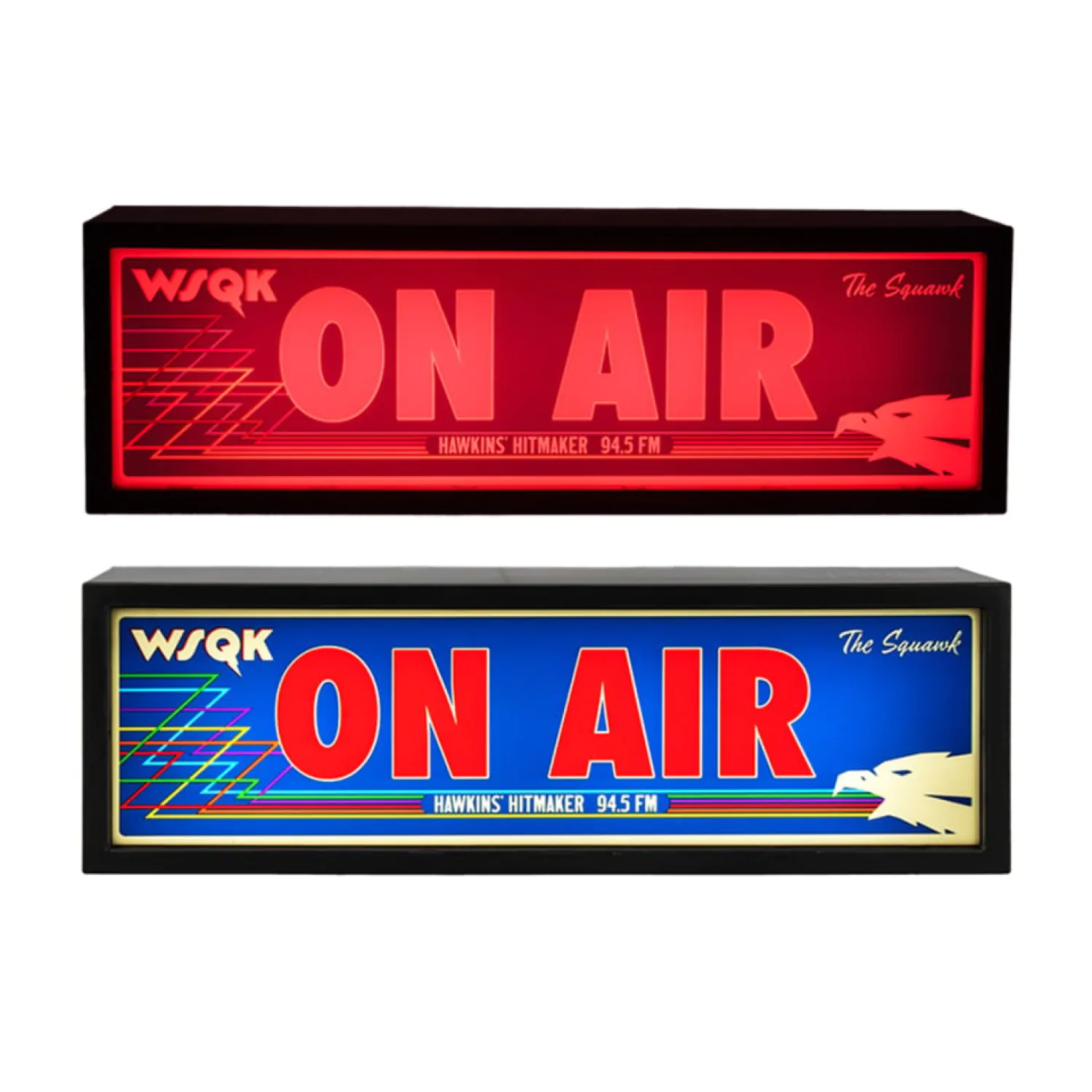 Stranger Things 5 WSQK On Air lámpa 10 cm termékfotó