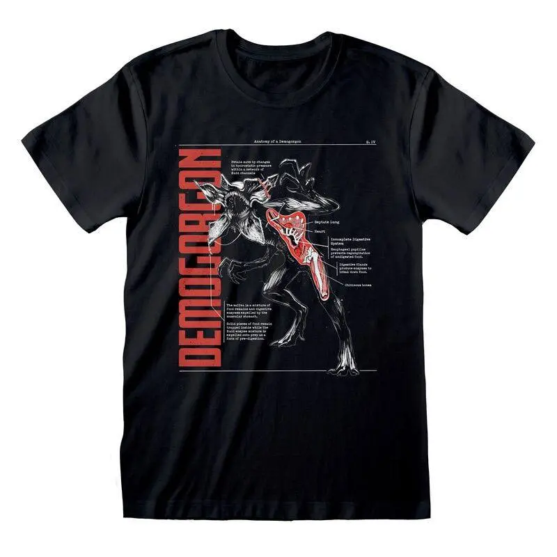 Stranger Things Anatomy of a Demogorgon póló termékfotó