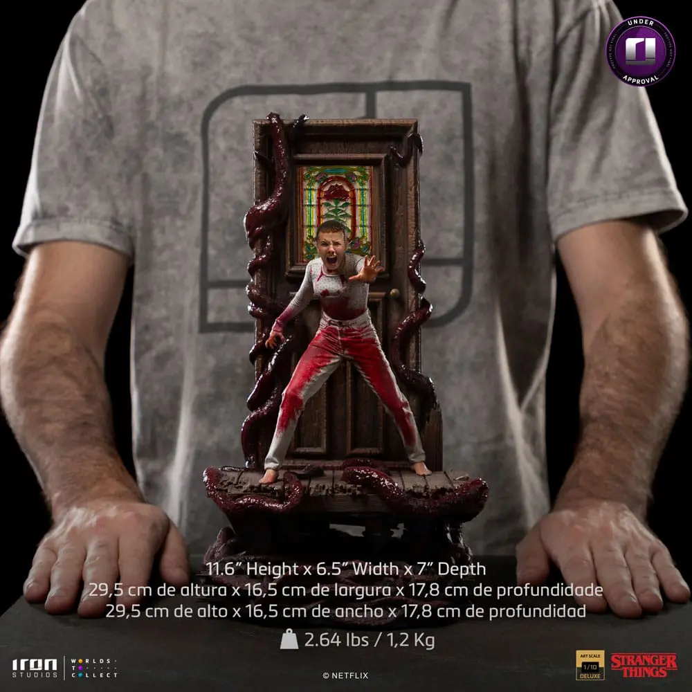 Stranger Things Art Scale 1/10 Eleven Deluxe szobor figura 30 cm termékfotó