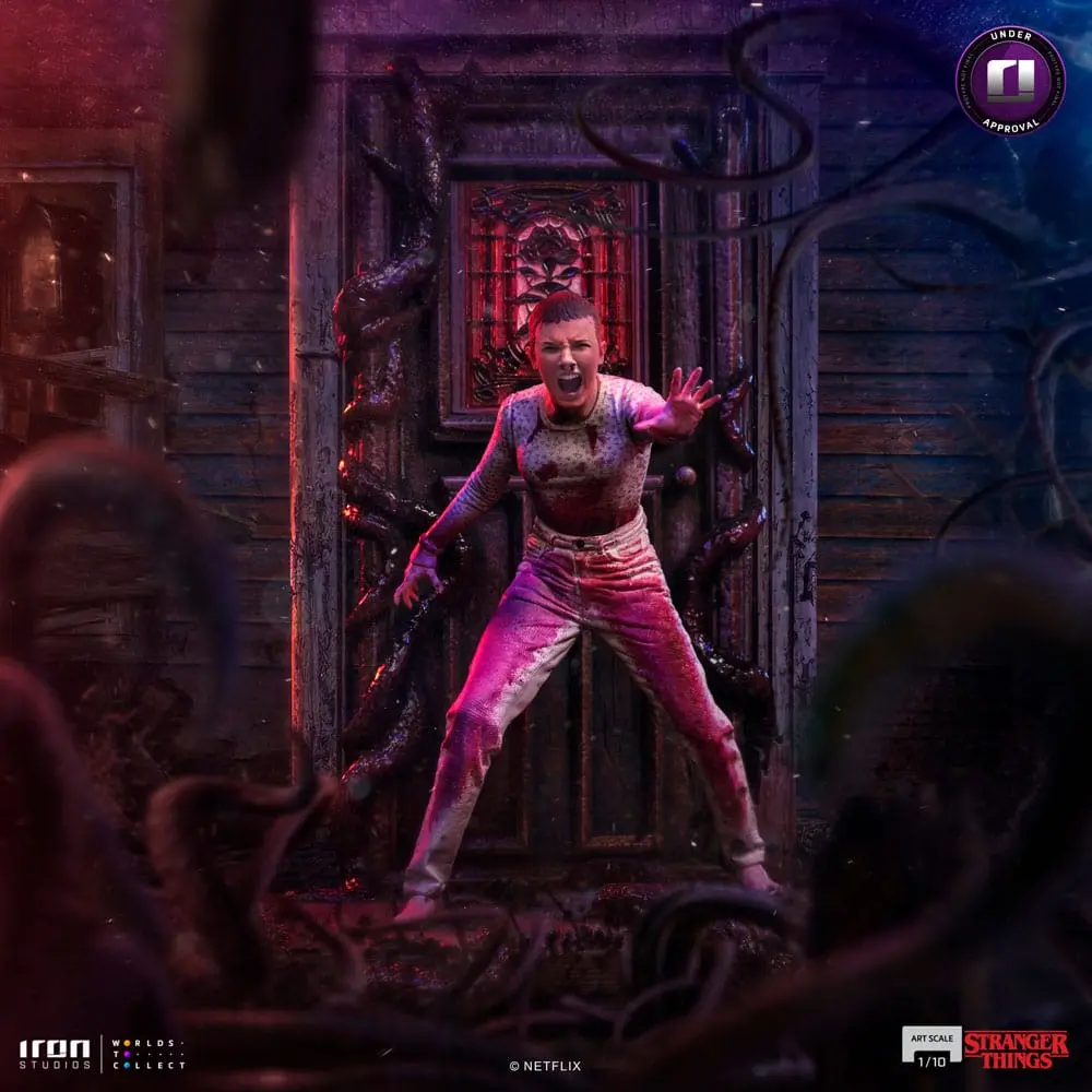 Stranger Things Art Scale 1/10 Eleven szobor figura 18 cm termékfotó