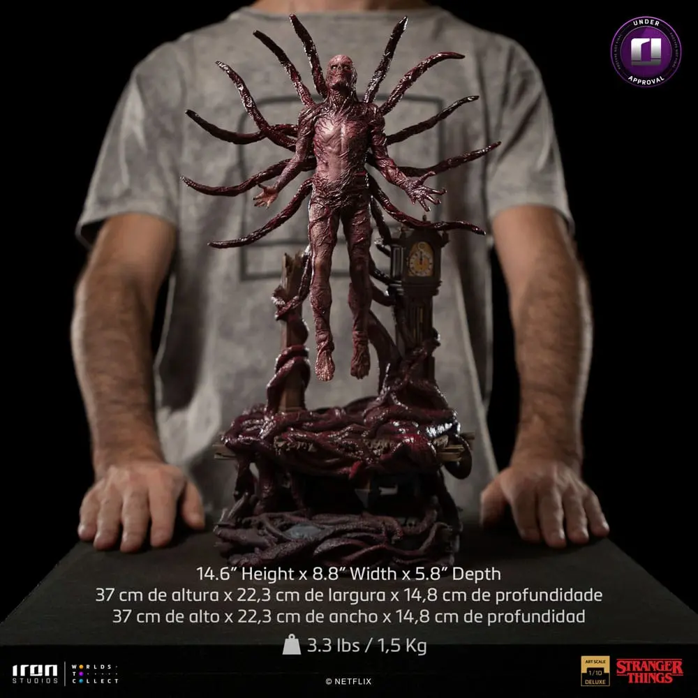 Stranger Things Art Scale Deluxe 1/10 Vecna Deluxe szobor figura 37 cm termékfotó