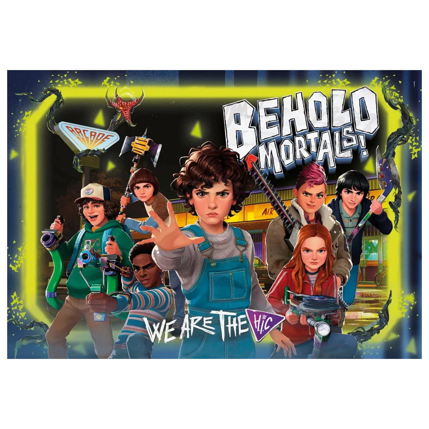 Stranger Things Beholo Mortals 180 db-os puzzle  termékfotó