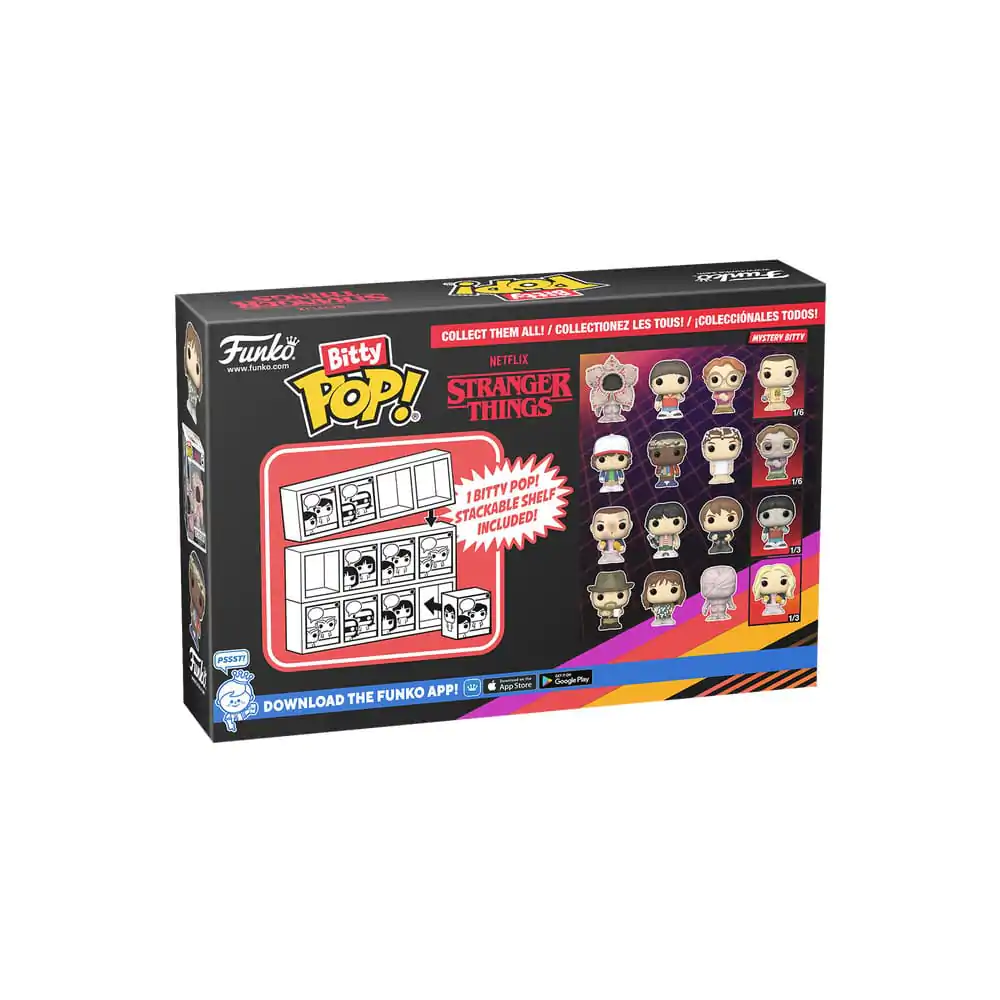 Stranger Things Bitty Funko POP! Vinyl figura 4 db-os csomag Demogorgon 2,5 cm termékfotó