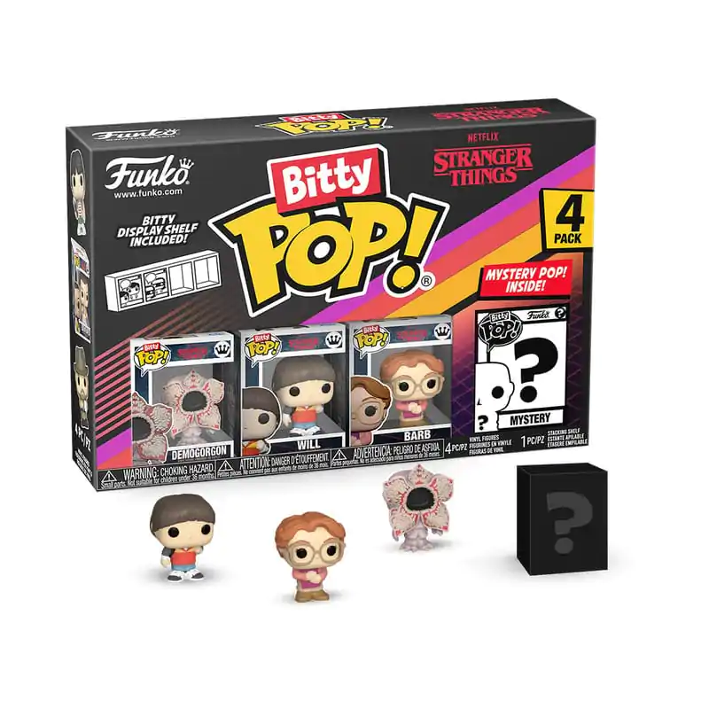 Stranger Things Bitty Funko POP! Vinyl figura 4 db-os csomag Demogorgon 2,5 cm termékfotó