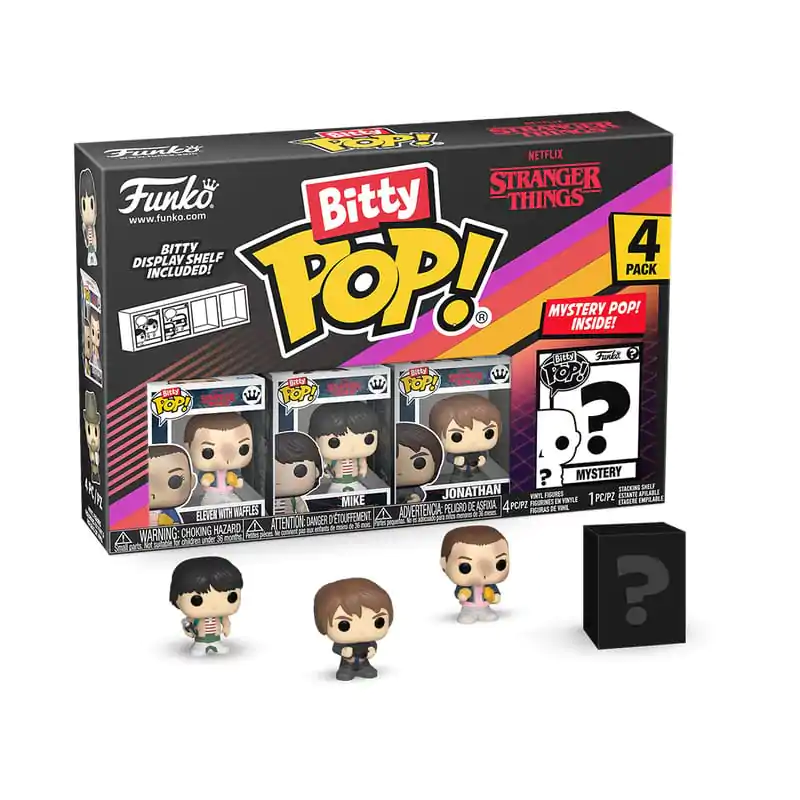 Stranger Things Bitty Funko POP! Vinyl figura 4 db-os csomag Eleven 2,5 cm termékfotó