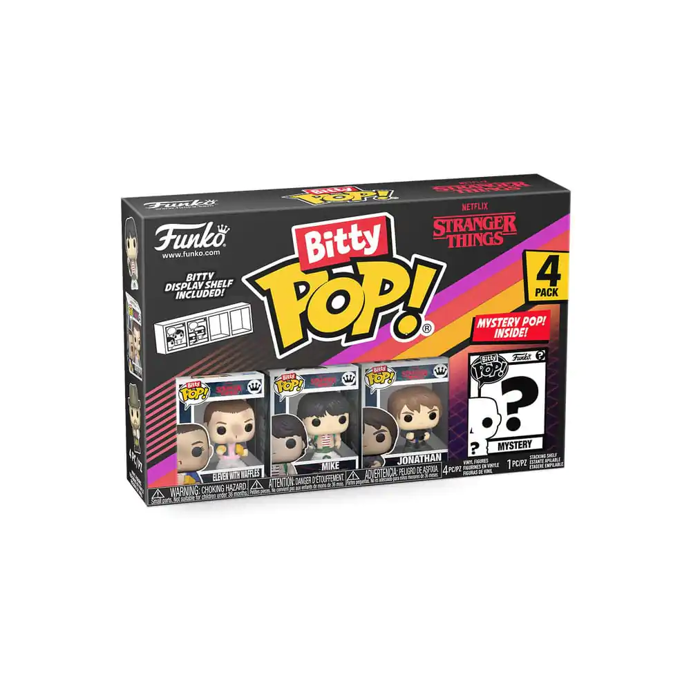 Stranger Things Bitty Funko POP! Vinyl figura 4 db-os csomag Eleven 2,5 cm termékfotó