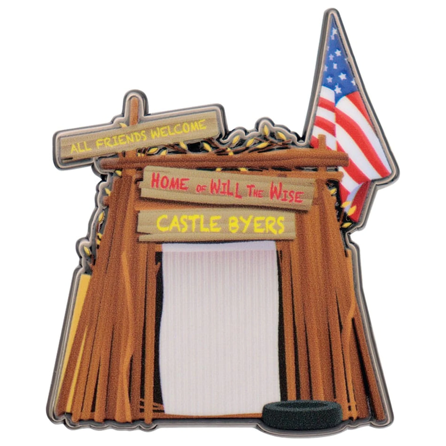 Stranger Things Castle Byers Limitált kiadás kitűző    termékfotó