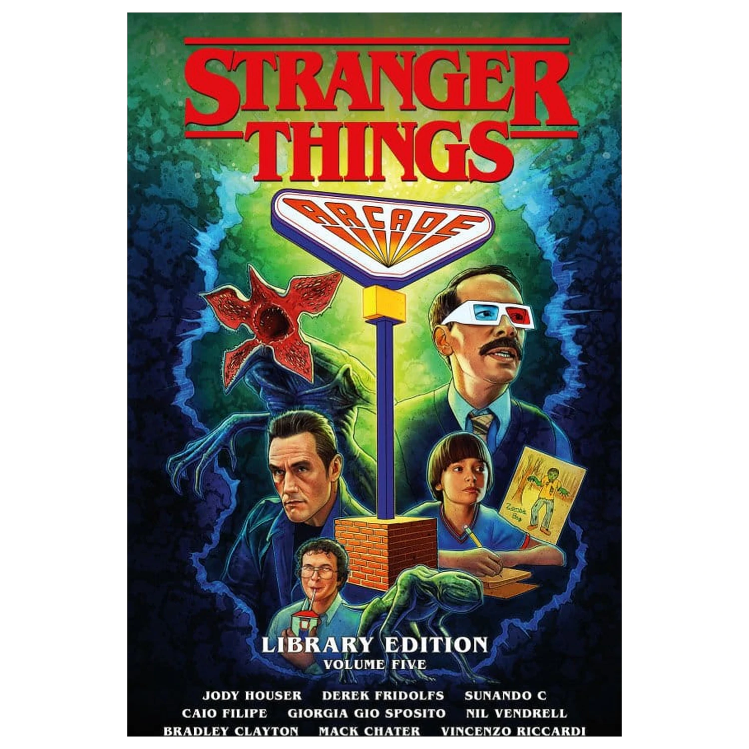 Stranger Things Comic Library Edition Volume 5 Hardcover angol nyelvű termékfotó