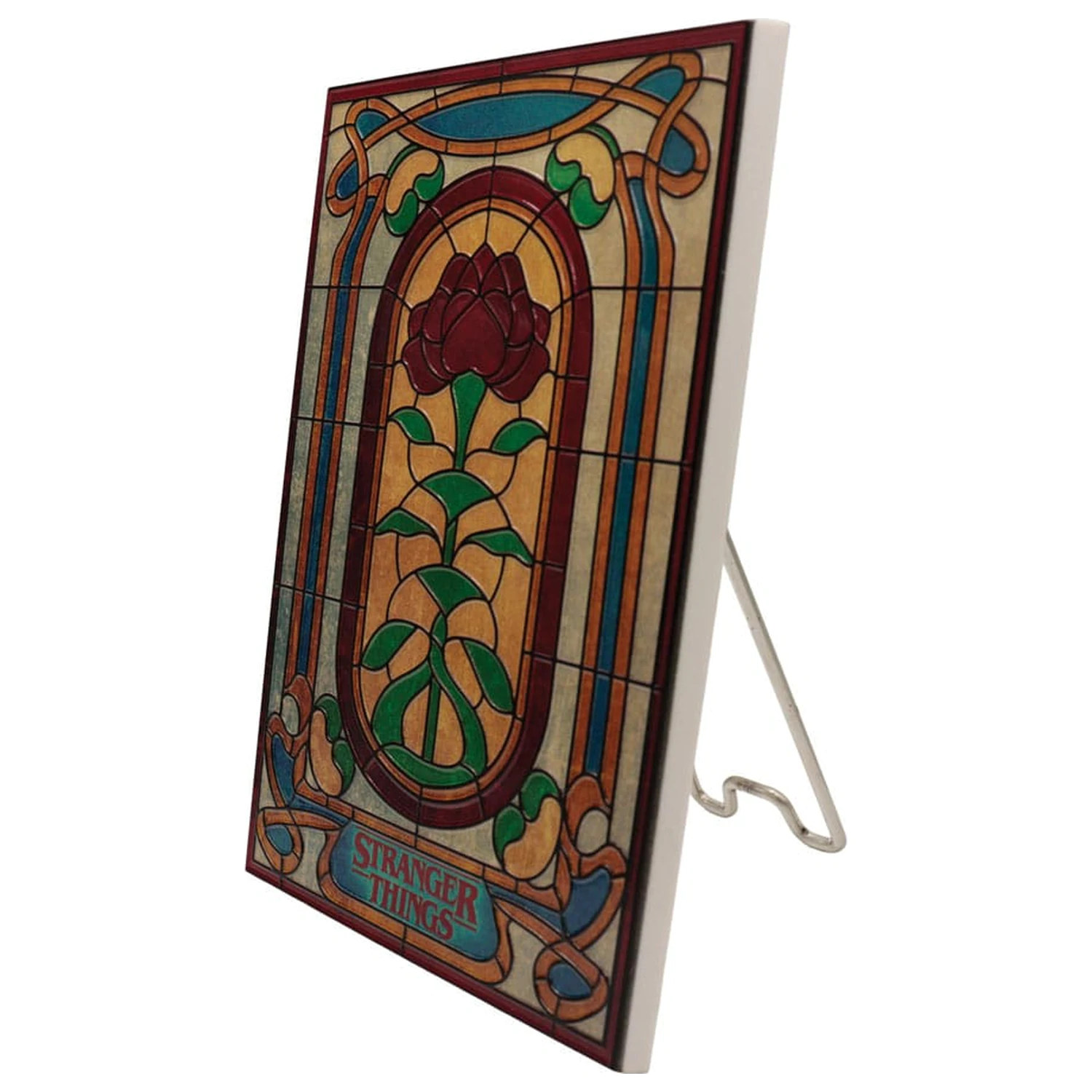 Stranger Things Creel House Stained Glass Window gyanta plakett  termékfotó