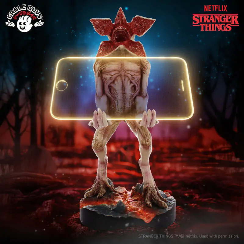 Stranger Things Demogorgon kontroller/telefon tartó Cable Guy figura 20cm termékfotó