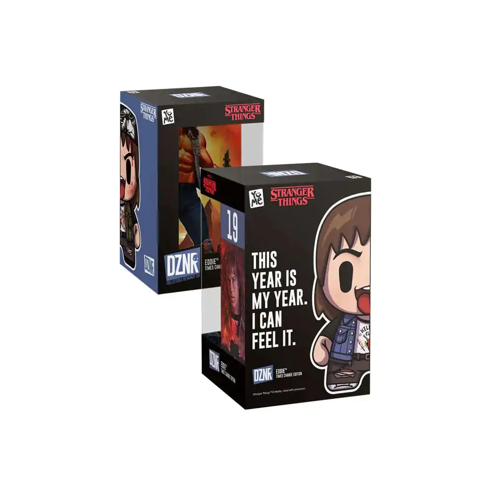 Stranger Things DZNR Eddie Times Change Edition plüss figura 18 cm termékfotó