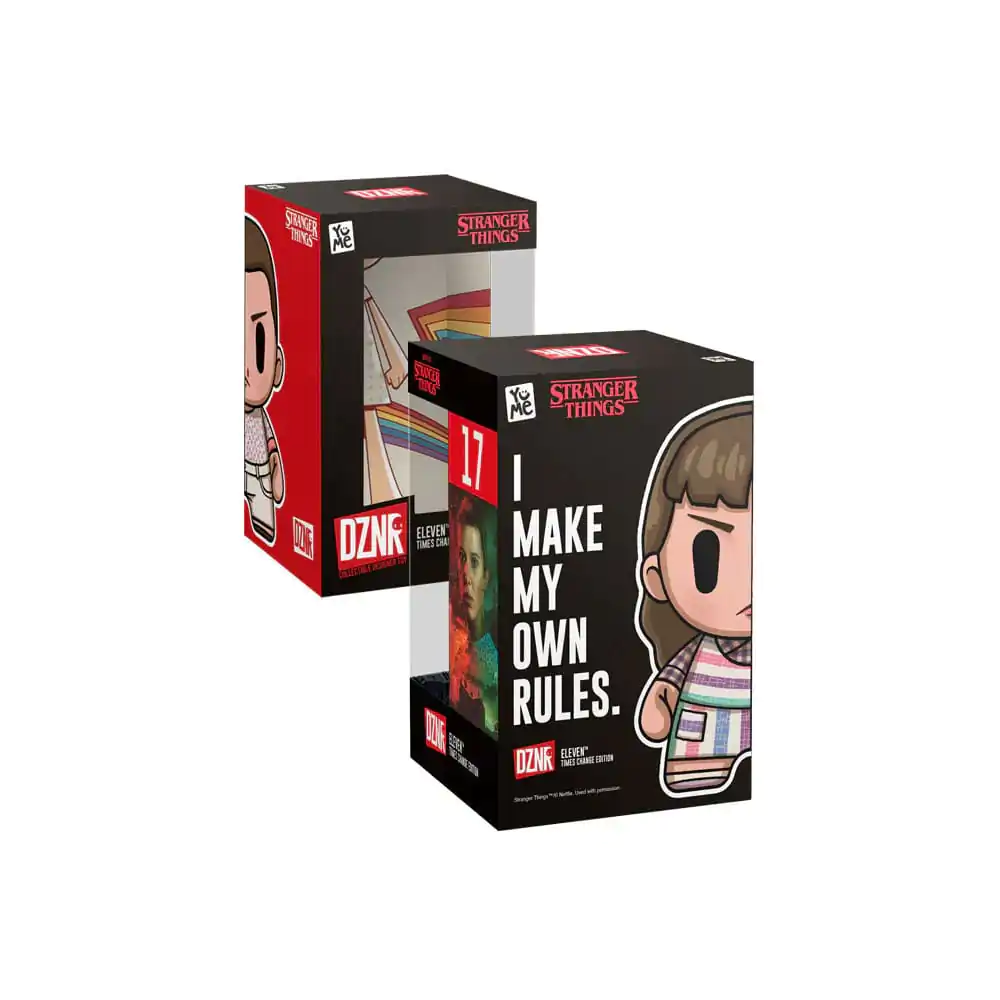 Stranger Things DZNR Eleven Times Change Edition plüss figura 18 cm termékfotó