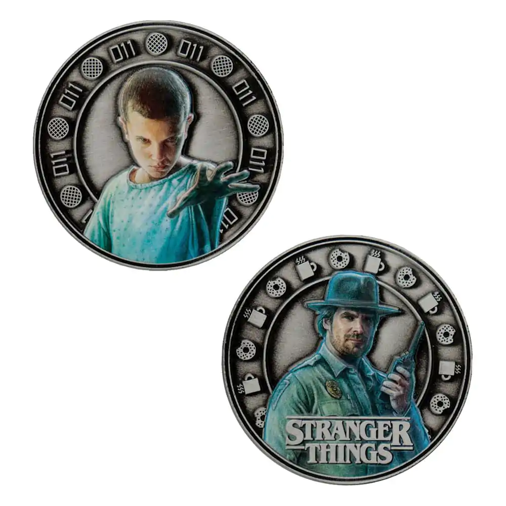 Stranger Things Sammelmünze Eleven & Hopper 4 cm termékfotó