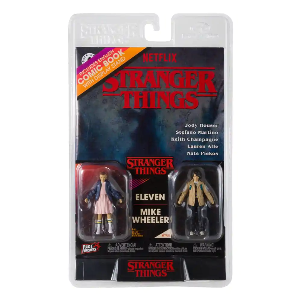 Stranger Things Eleven and Mike Wheeler akciófigura 8 cm termékfotó