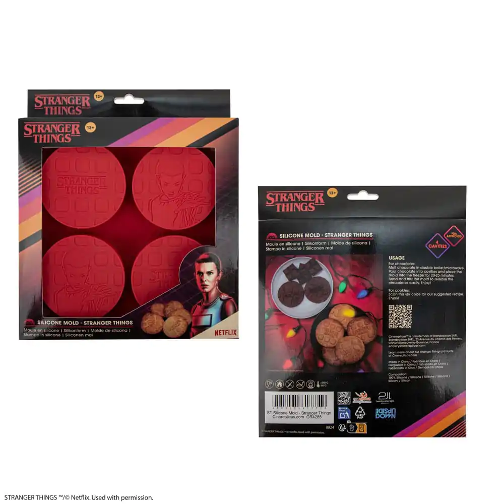 Stranger Things ElevenWaffle szilikon forma  termékfotó