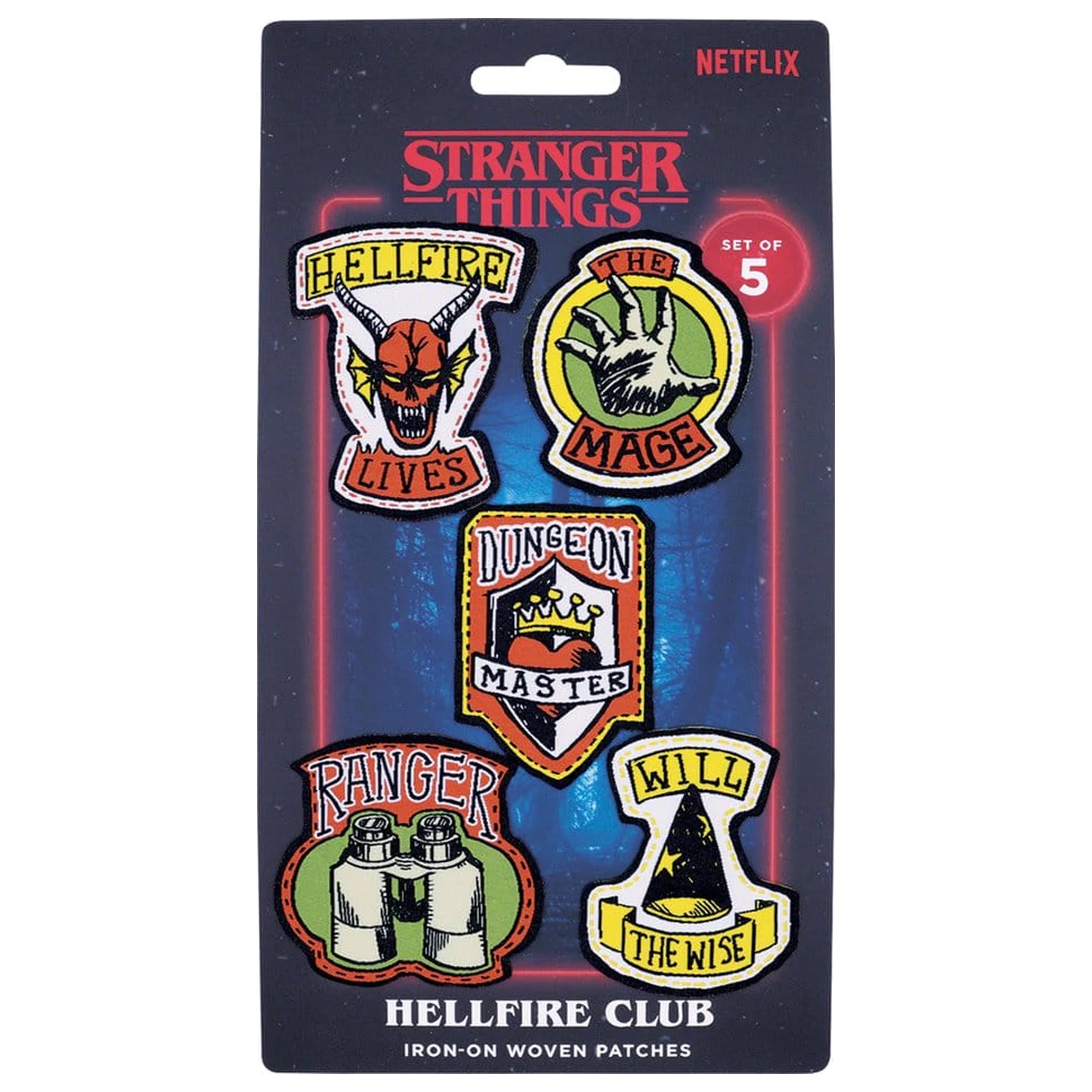 Stranger Things Fabric 5 db-os felvarró csomag termékfotó