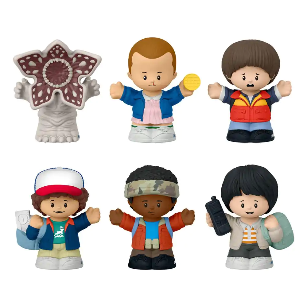 Stranger Things Fisher-Price Little People Collector 6-Pack Castle Byers 6 db-os Mini figura csomag 7 cm termékfotó