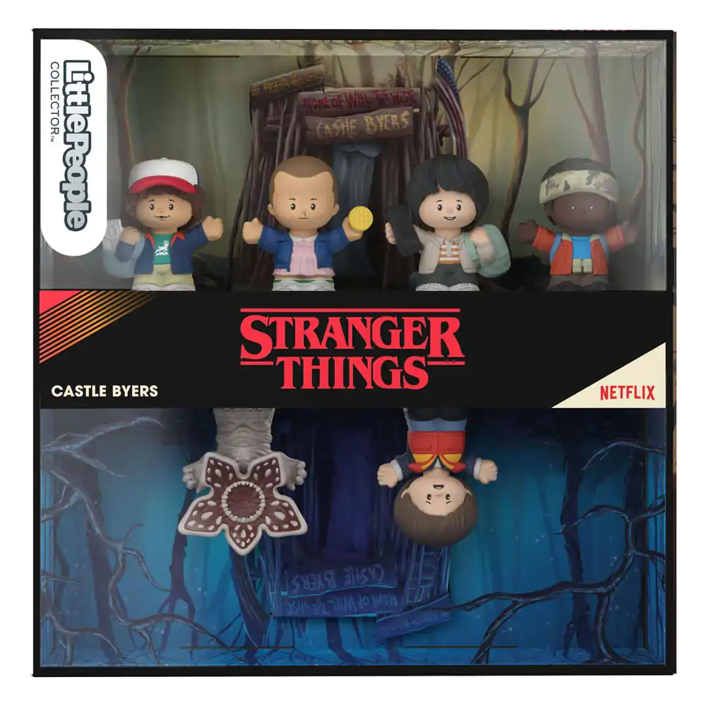 Stranger Things Fisher-Price Little People Collector 6-Pack Castle Byers 6 db-os Mini figura csomag 7 cm termékfotó