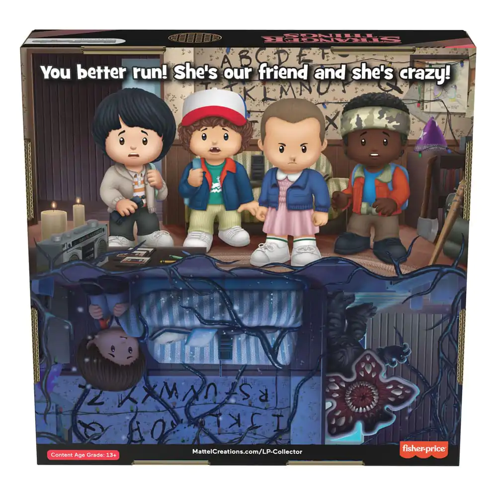 Stranger Things Fisher-Price Little People Collector 6-Pack Castle Byers 6 db-os Mini figura csomag 7 cm termékfotó